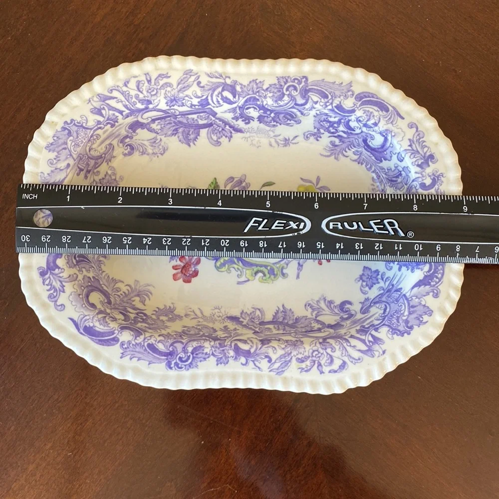 Mulberry Beverly Spode England Small 9’ Oval Plater - Picture 7 of 10